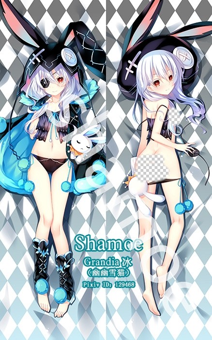 Date A Live Himekawa Yoshino Anime Dakimakura Pillow Cover
