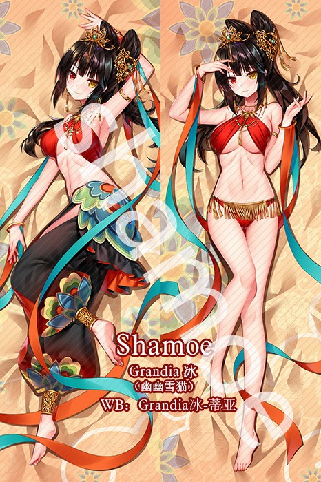 Date A Live Kurumi Tokisaki Anime Dakimakura Pillow Cover