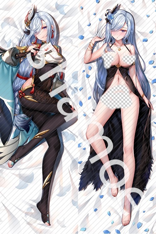 Genshin Impact Shenhe Anime Dakimakura Pillow Cover