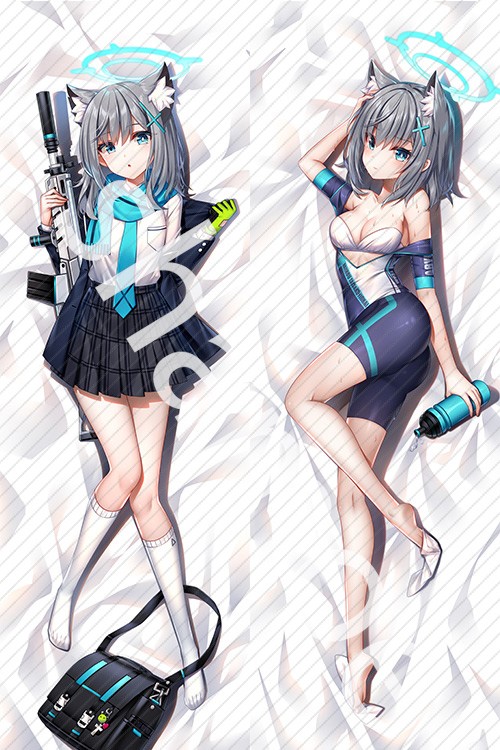 Blue Archive Sunaōkami Shiroko Anime Dakimakura Pillow Cover
