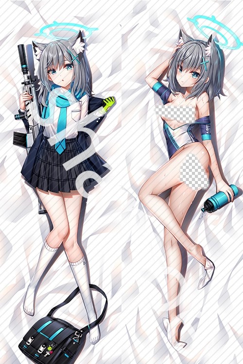 Blue Archive Sunaōkami Shiroko Anime Dakimakura Pillow Cover