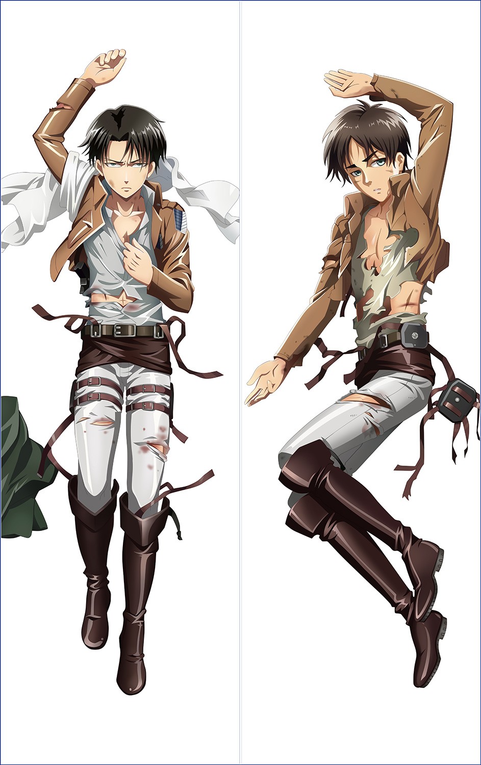 Attack on Titan Levi Ackerman Anime Dakimakura Pillow Cover