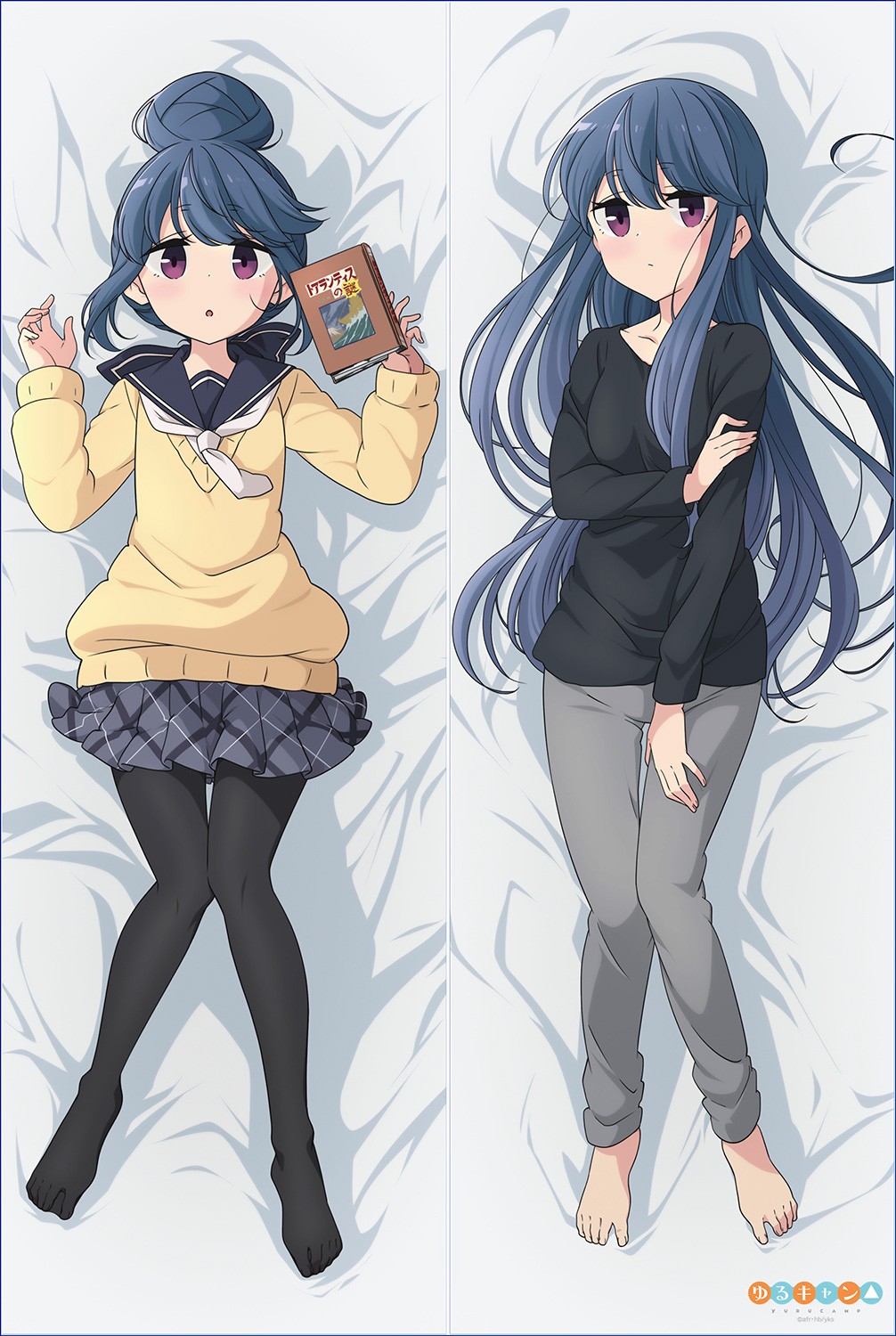 Laid-Back Camp Shima Rin Anime Dakimakura Pillow Cover