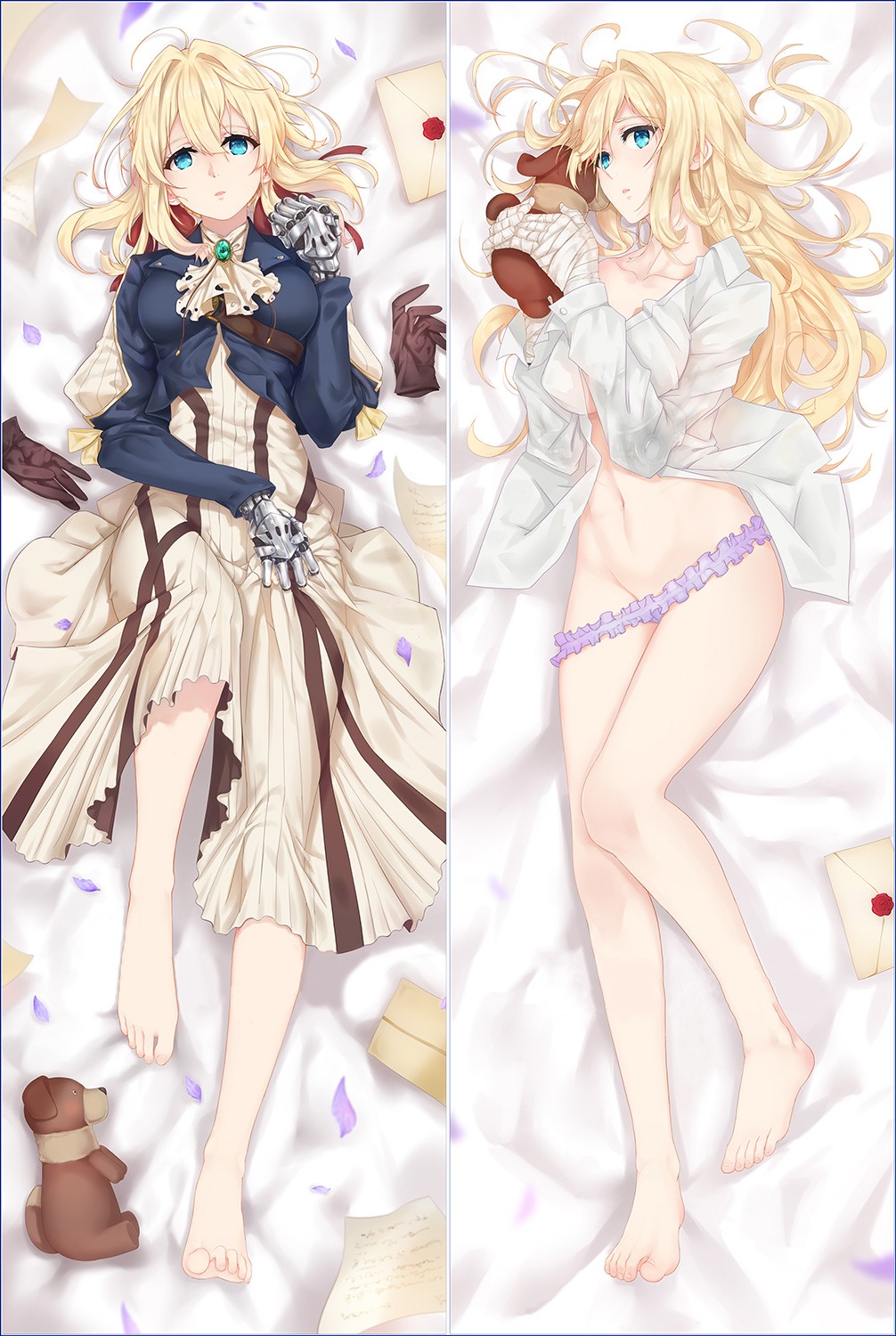 Violet Evergarden Anime Dakimakura Pillow Cover