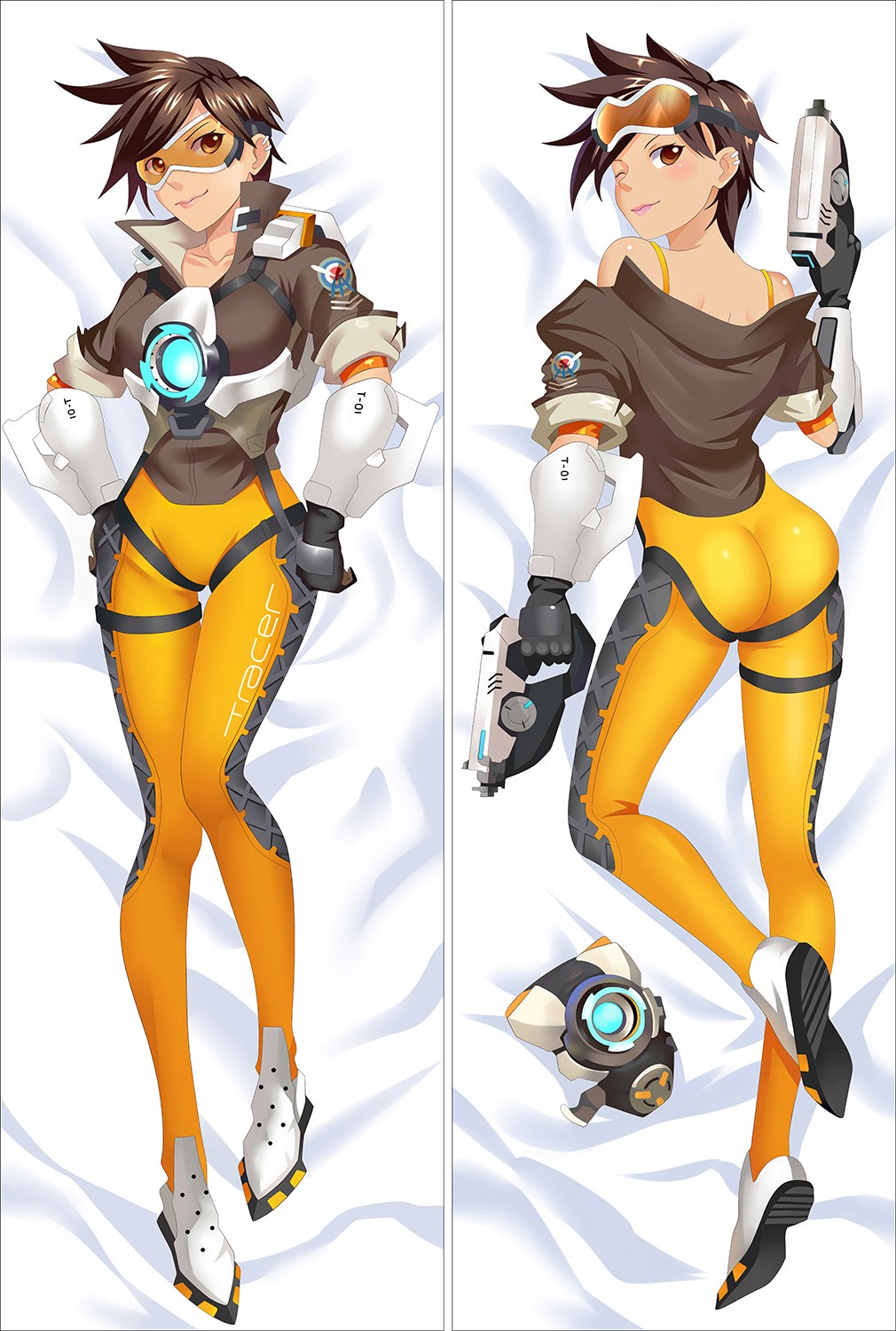 Overwatch Tracer Anime Dakimakura Pillow Cover66078