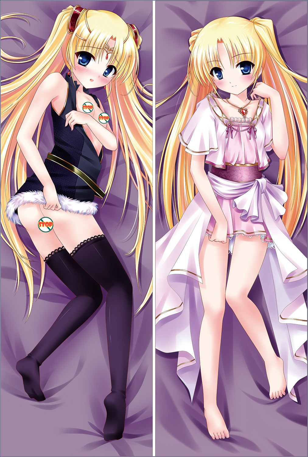 Aiyoku no Eustia Licia de novus Yurii Anime Dakimakura Pillow Cover WOW-YC203