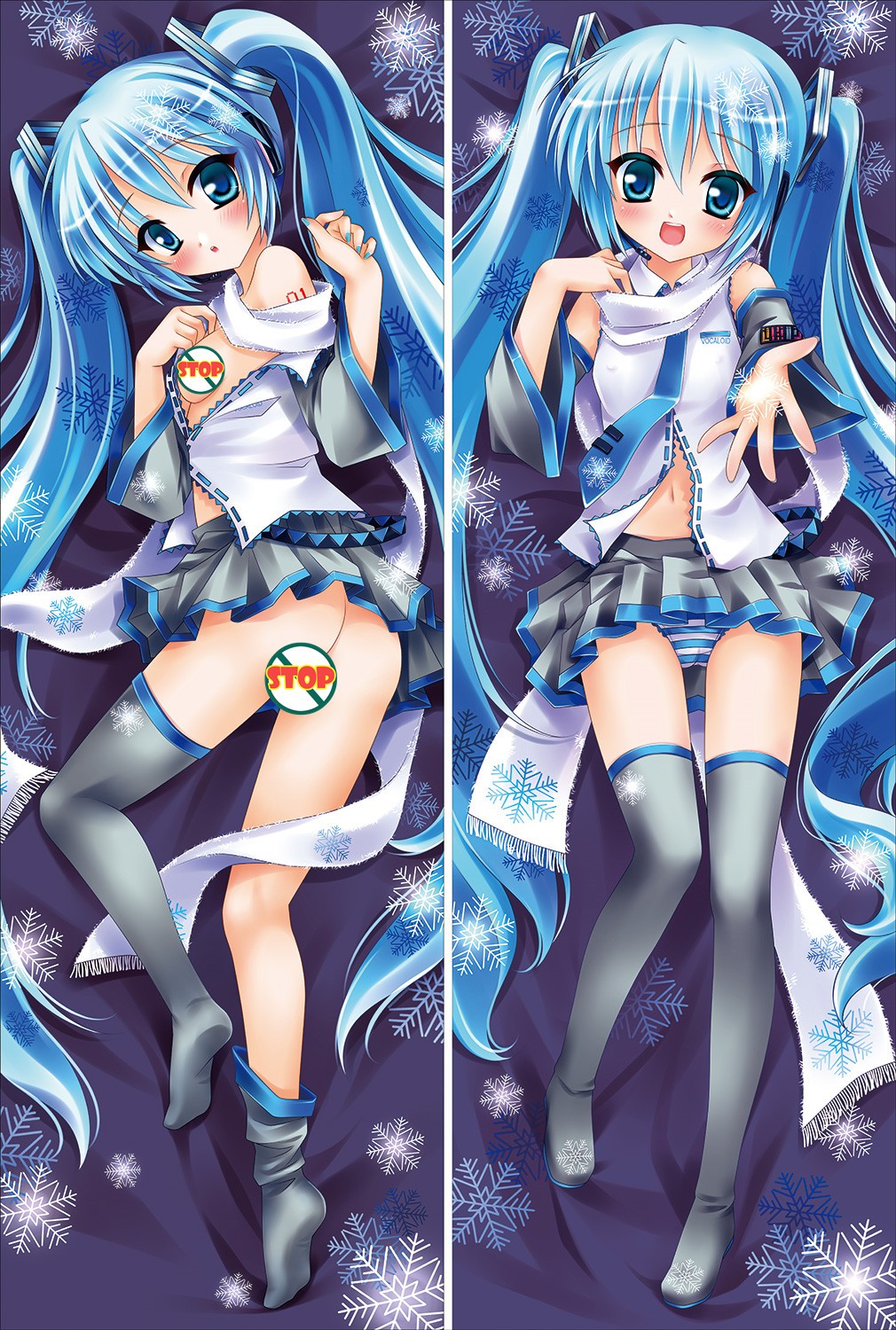 Hatsune Miku Anime Dakimakura Pillow Cover      