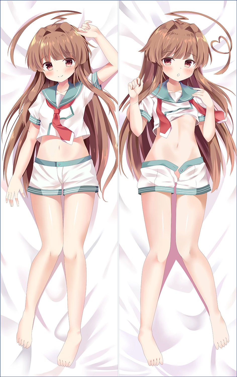 Kantai Collection Kuma Anime Dakimakura Pillow Cover