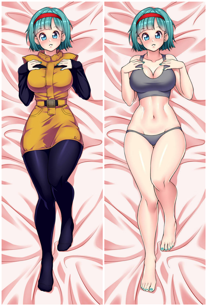 Dragon Ball Bulma Anime Dakimakura Pillow Cover