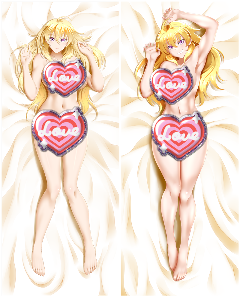 RWBY Yang Xiao Long Anime Dakimakura Body Pillow Cover