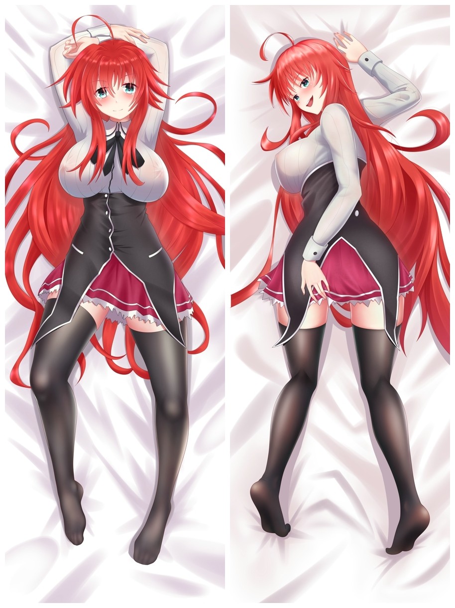 High School DxD Rias Gremory Anime Dakimakura Pillow Cover 