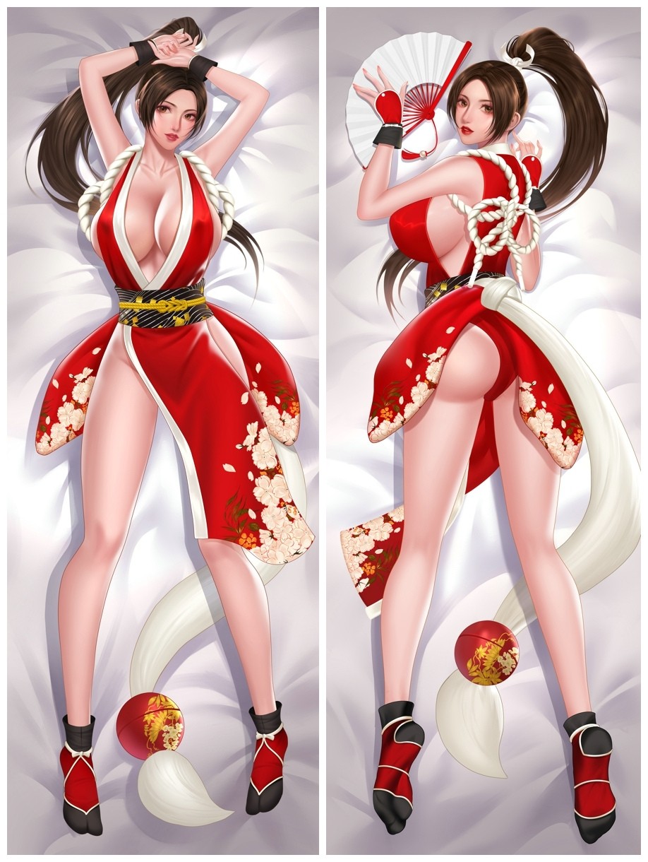 The King of Fighters Shiranui Mai Anime Dakimakura Pillow Cover