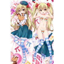 Inou-Battle wa Nichijou-kei no Naka de Chifuyu Himeki Anime Dakimakura Pillow Case Cover