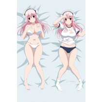 Super Sonico Anime Game Dakimakura Pillow Case Cover