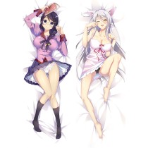 Monogatari Series Tsubasa Hanekawa Anime Dakimakura Pillow Cover