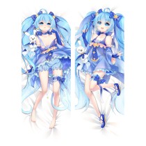 Hatsune Miku SNOW MIKU 2017 Anime Dakimakura Pillow Cover