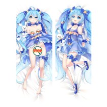 Hatsune Miku SNOW MIKU 2017 Anime Dakimakura Pillow Cover