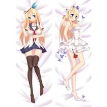 Anime Dakimakura Warship Girls Saratoga Hugging Body Pillow case