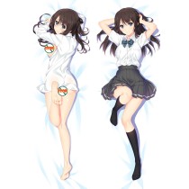 Anime Seiren Hikari Tsuneki Otaku Dakimakura Hugging Body Pillow Case Cover