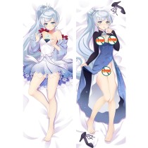 Anime RWBY Weiss Dakimakura Bed Hugging Body Pillow Case Cover