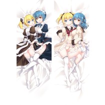 Anime Battle Girl High School Shiho Kunieda&Kanon Kougami Dakimakura Hugging Body Pillow Case