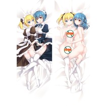 Anime Battle Girl High School Shiho Kunieda&Kanon Kougami Dakimakura Hugging Body Pillow Case