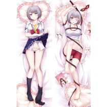Boku no Kanojo ga Majime Sugiru Shojo Bitch na Ken Akiho Kōsaka Anime Dakimakura Pillow Cover 
