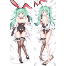 Hatsune Miku Bunny Anime Dakimakura Pillow Case 