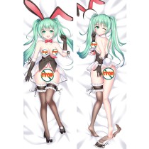 Hatsune Miku Bunny Anime Dakimakura Pillow Case 