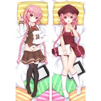Comic Girls Moeta Kaoruko Anime Dakimakura Hugging Pillow Cover