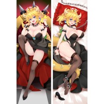 Super Mario Bowsette Princess Bowser Anime Dakimakura Pillow Cover