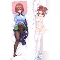 The Quintessential Quintuplets Nakano Miku Anime Dakimakura Pillow Cover