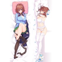 The Quintessential Quintuplets Nakano Miku Anime Dakimakura Pillow Cover