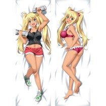 How Heavy Are the Dumbbells You Lift? Sakura Hibiki Anime Dakimakura Pillow Cover