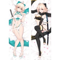 Fate/Grand Order Swimsuit Okita Sōji Anime Dakimakura Pillow Cover