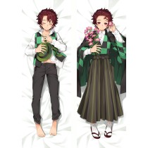 Demon Slayer: Kimetsu no Yaiba Tanjirou Anime Dakimakura Pillow Cover