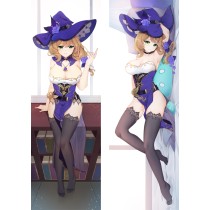 Genshin Impact Lisa Anime Dakimakura Body Pillow Cover