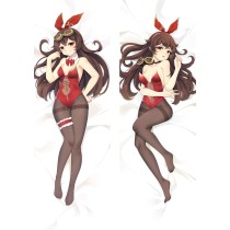 Genshin Impact Amber Anime Dakimakura Body Pillow Cover