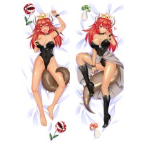 Super Mario Princess Bowsette Anime Dakimakura Body Pillow Cover H3880-C