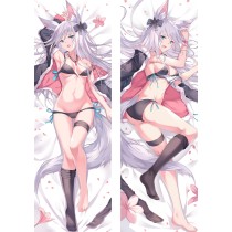 Kuroinu ~Kedakaki Seijo wa Hakudaku ni Somaru~ Anime Dakimakura Body Pillow Cover
