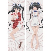 Is It Wrong to Try to Pick Up Girls in a Dungeon? Danmachi Hestia Anime Dakimakura Pillow Cover