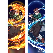 Demon Slayer: Kimetsu no Yaiba Kamado Tanjirou Anime Dakimakura Pillow Cover