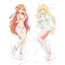 Sword Art Online Yuuki Asuna Anime Dakimakura Pillow Cover