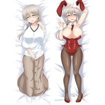 Uzaki-chan Wants to Hang Out! Uzaki Hana Anime Dakimakura Pillow Cover