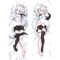 Virtual Youtuber Shirakami Fubuki Anime Dakimakura Body Pillow Cover