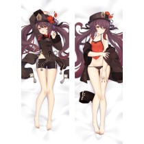 Genshin Impact Hu Tao Anime Dakimakura Body Pillow Cover