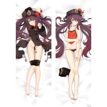 Genshin Impact Hu Tao Anime Dakimakura Body Pillow Cover