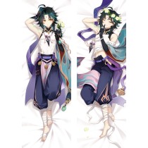Genshin Impact Xiao Anime Dakimakura Body Pillow Cover