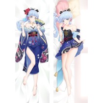 Genshin Impact Kamisato Ayaka Anime Dakimakura Body Pillow Cover