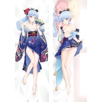 Genshin Impact Kamisato Ayaka Anime Dakimakura Body Pillow Cover